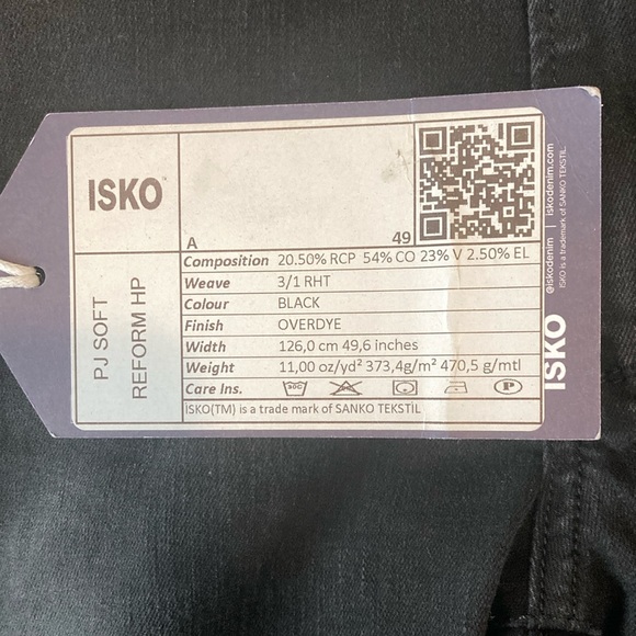 Classic Black Straight Leg Jeans - Picture 5 of 8